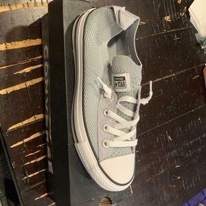 Converse Light Gray Low-Top Sneakers